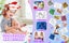 Kids Camera Instant Print Toys Toddler Cameras Printing Photos1080P Video Camer Carousel 4