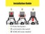 Garmin Fenix Strap for 7S Pro 6S Pro 5S Plus i2651BK0 Carousel 6