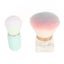 capsule makeup brush 2pcs Liquid Foundation Brush Clear Base Soft Dense Hair Carousel 4