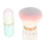 capsule makeup brush 2pcs Liquid Foundation Brush Clear Base Soft Dense Hair Carousel 5