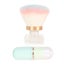 capsule makeup brush 2pcs Liquid Foundation Brush Clear Base Soft Dense Hair Carousel 6