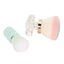 capsule makeup brush 2pcs Liquid Foundation Brush Clear Base Soft Dense Hair Carousel 7