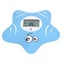 baby bath thermometer Baby Bath Thermometer High Accuracy Starfish Shape Cute Carousel 4
