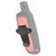 RAM Garmin Cradle - Spine Clip with M10 x 1.25 Threaded Ball Base Carousel 6