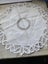 WHITE CUT OUT - 3 CIRCULAR PIECES 40CM DIAMETER AS NEW CONDITION Carousel 3