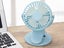 360 Degree Rotation Portable Desk Clip-on Fans Carousel 7