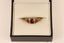 9ct Garnet & Diamond ring Carousel 1