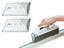 2Pcs Window Groove Cleaning Brush Handheld Door Window Track Cleaner White Carousel 1