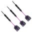 tip dart set portable dart set Dart Set Professional Iron Aluminum Knurled Carousel 3