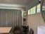 Roman Shade Blind in “ Sea Breeze” poly cotton fabric. Unlined Carousel 8