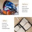 Compression Travel Packing Cubes Luggage Bags E0517BG8 Carousel 6