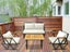 Compton Indoor- Covered Outdoor Sofa Set with Coffee Table, Cream Carousel 6
