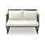 Compton Indoor- Covered Outdoor Sofa Set with Coffee Table, Cream Carousel 8