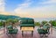 Compton Indoor- Covered Outdoor Sofa Set with Coffee Table, Green Carousel 6