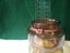 Amber Glass Container/Vase Carousel 6