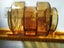 Amber Glass Container/Vase Carousel 9