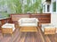 IDIYA DOVER INDOOR/ COVERED OUTDOOR SOFA SET WITH ONE COFFEE TABLE,CREAM Carousel 2