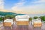 IDIYA DOVER INDOOR/ COVERED OUTDOOR SOFA SET WITH ONE COFFEE TABLE,CREAM Carousel 8