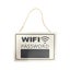 Wood Wall hanging - WiFi Password Carousel 1