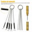 Spray Gun Cleaning Needle Brush Kit Set Carousel 4