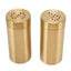 spice bottle seasoning shaker seasoning cruet 2Pcs Gold Spice Jar Stainless Carousel 3