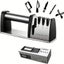 NEW Heavy Duty 1pc 4-In-1 Knife Sharpeners Anti-Slip 3 Stage Knife Sharpener Carousel 1