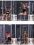 Power Cage Full Rack Combo---80kg Weights+20kg Barbell+Adjustable Bench Carousel 10