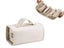 Large Capacity Travel Cosmetic Bag Makeup Organizer with Divider Pouch Carousel 1