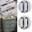 simple black metal cupboard handle 128mm holes Carousel 2