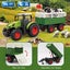 Kids Tractor Toy Farm Playset Remote Control Tractor, 2.4Ghz RC Tractor Carousel 3
