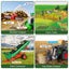 Kids Tractor Toy Farm Playset Remote Control Tractor, 2.4Ghz RC Tractor Carousel 4