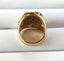 (18K Gold Filled) Skull Ring Statement Ring Steel Ring RST15KL-5 Carousel 7