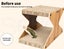 Pawz Cat Scratching Scratcher Board Cat Tree Pad Lounge Toy Corrugated Cardboard Carousel 3