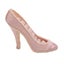 high heeled jewelry holder high heeled ear ring holder Ring Display Stand Pink Carousel 3