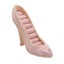 high heeled jewelry holder high heeled ear ring holder Ring Display Stand Pink Carousel 4
