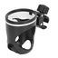 cup holder Stroller Cup Holder Universal Black ABS Plastic Freely Adjustable Carousel 3