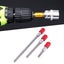 screw bit holder screw bit extension rod 3Pcs Screw Bit Holder Red Stainless Carousel 5