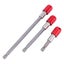 screw bit holder screw bit extension rod 3Pcs Screw Bit Holder Red Stainless Carousel 6