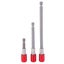 screw bit holder screw bit extension rod 3Pcs Screw Bit Holder Red Stainless Carousel 8