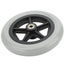 wheelchair wheels disabled wheelchair wheels wheelchair rubber wheels 7in Carousel 1