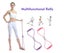 FREE SHIPPING ! New Gym 8 Word Elastic Band Chest Developer Rubber LOOP Latex Carousel 1