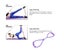 FREE SHIPPING ! New Gym 8 Word Elastic Band Chest Developer Rubber LOOP Latex Carousel 6