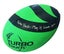 SILVER FERN TURBO TOUCH RUGBY BALL GREEN SENIOR Carousel 1