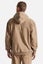 Brixton Mens Arctic Fleece Hood in Oatmeal Carousel 3