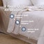 Dreamaker All Season 2 Piece Australian Wool Duvet - Queen Bed Carousel 2
