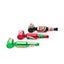 Metal fashion Smoking Pipe, Smoking Tobacco 10 CM Cone Brass Washable Carousel 8