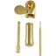 2pcs Solid Brass Tobacco Smoking Pipe Brass Chamber Bowl Hand Proto Pipes Carousel 3