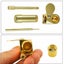 2pcs Solid Brass Tobacco Smoking Pipe Brass Chamber Bowl Hand Proto Pipes Carousel 10