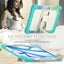 iPad Air 13 inch 2024 (M2) Drop Protection Case-RainbowBlue Carousel 4