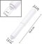 Set Of 2 Plastic Toilet Roll Holders For Bathroom White Carousel 2